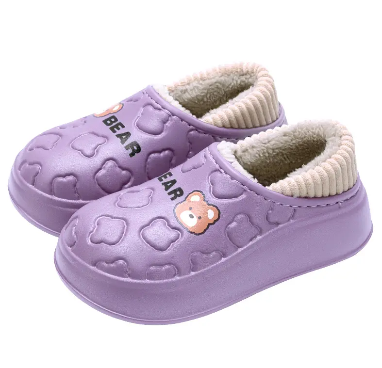 Lidani Cotton Slippers for Women, Closed Heel, 2025 New Model, Indoor Home Warm Maternity Slippers, Non-Slip and Waterproof Cotton Slippers - Image 5