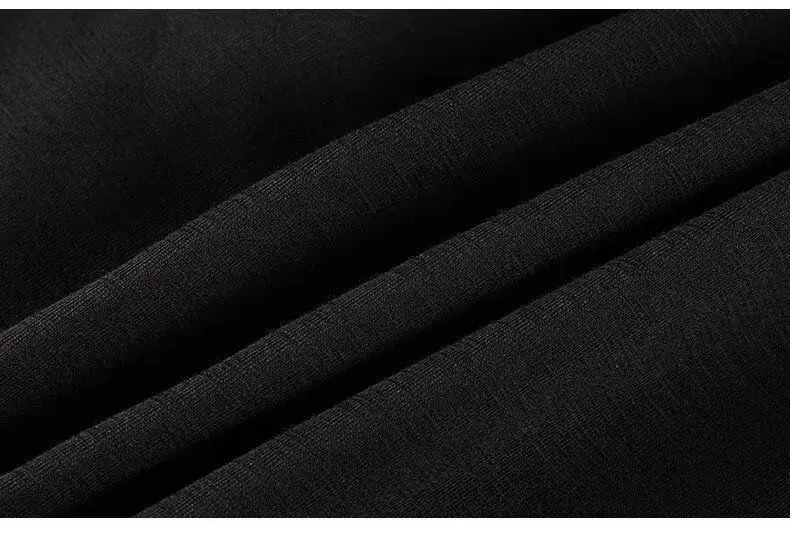 Men Fleece Lined Sweatpants Black Warm Winter Pants — feature 10