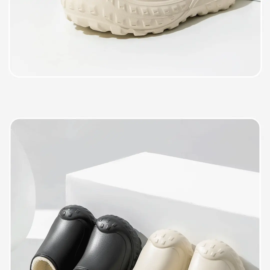 Cotton Slippers Women's Autumn and Winter Household Thick Bottom Non-Slip 2024 New Style Plush Indoor Home Warm Couple Men — feature 14