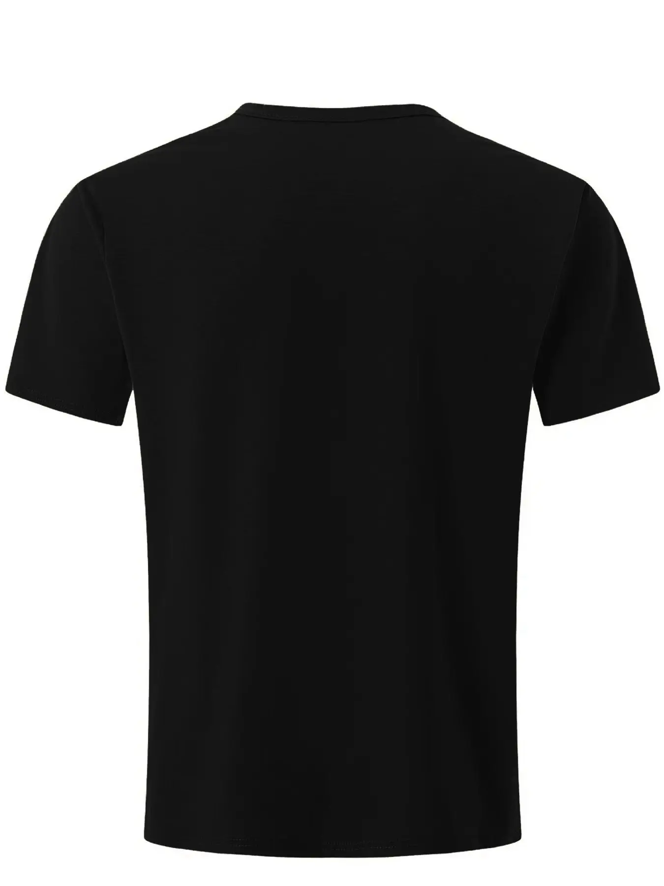 Men V-Neck Sweat-Wicking T-Shirt Maroon — feature 11