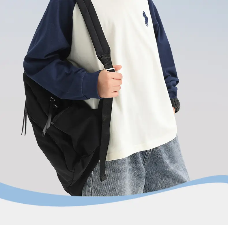 Zuoxi Boys Long Sleeve Pure Cotton T-Shirt Spring Autumn 2026 — feature 9