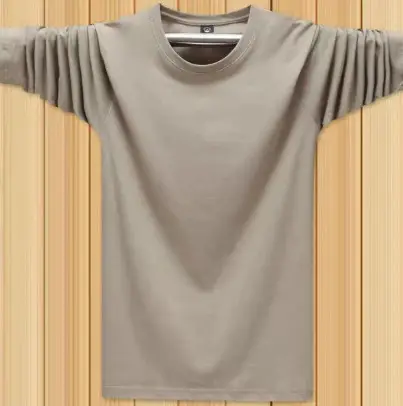 Men Loose Fit T-Shirt Grey Beige 2Pcs — feature 10