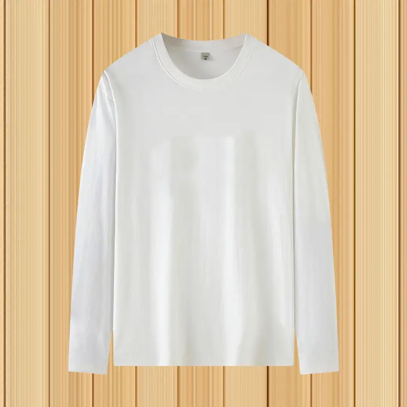 Men Loose Fit T-Shirt Grey Beige 2Pcs - Image 2