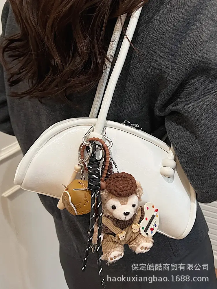 Black Leather Shoulder Bag for Women 2024 - Image 9