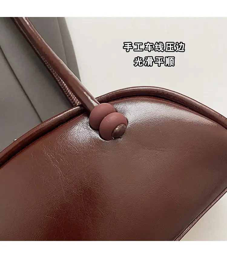 Black Leather Shoulder Bag for Women 2024 — feature 3