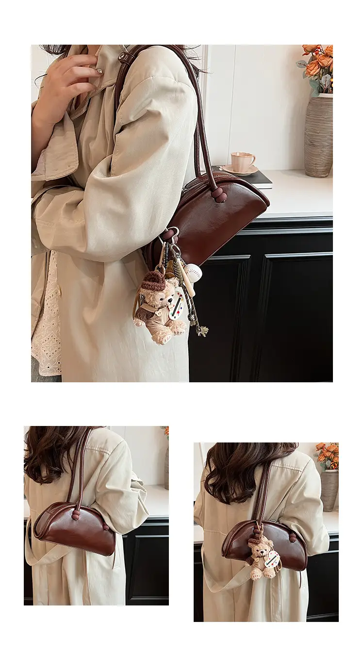 Black Leather Shoulder Bag for Women 2024 — feature 9