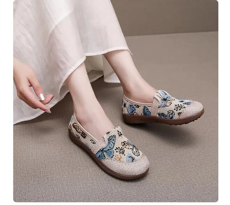 2025 Embroidered Fisherman Shoes for Women Spring Summer — feature 11