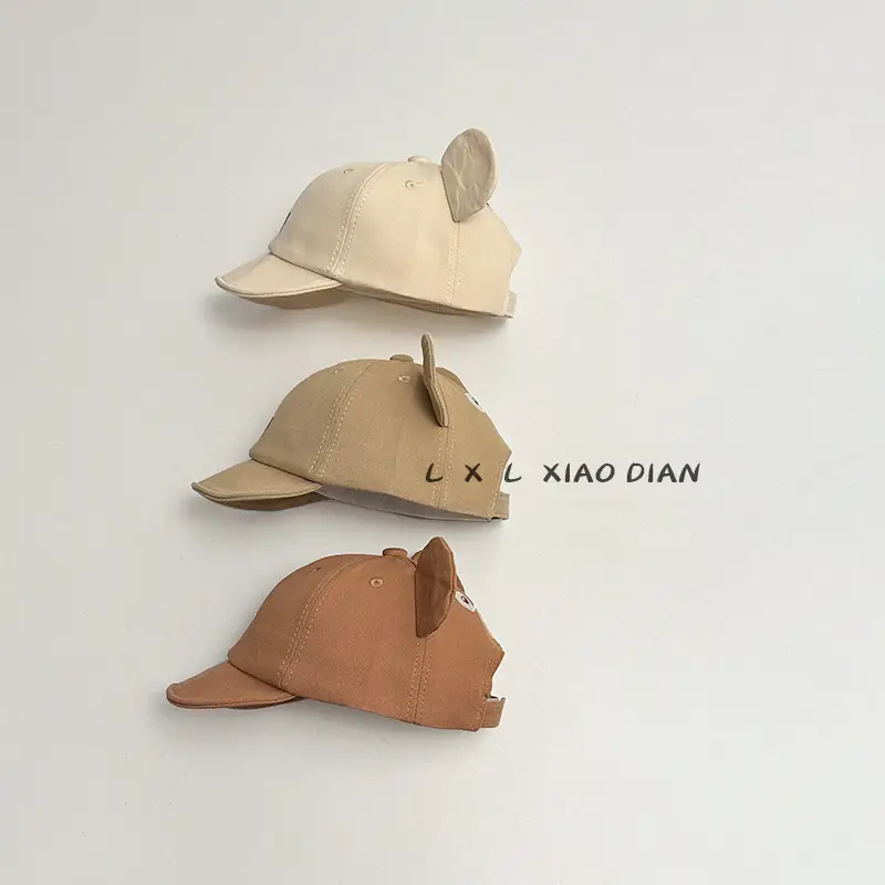 Baby Cap Bear Ears Spring Autumn Baseball Cap - Image 7