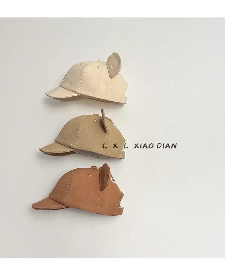 Baby Cap Bear Ears Spring Autumn Baseball Cap — feature 10