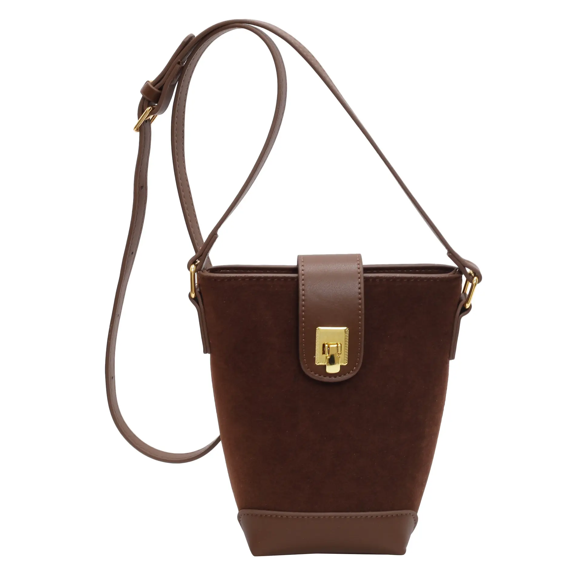 Korean Style Black Bucket Bag for Women 2026 - Image 9