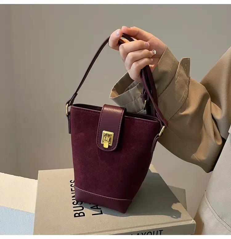 Korean Style Black Bucket Bag for Women 2026 — feature 50
