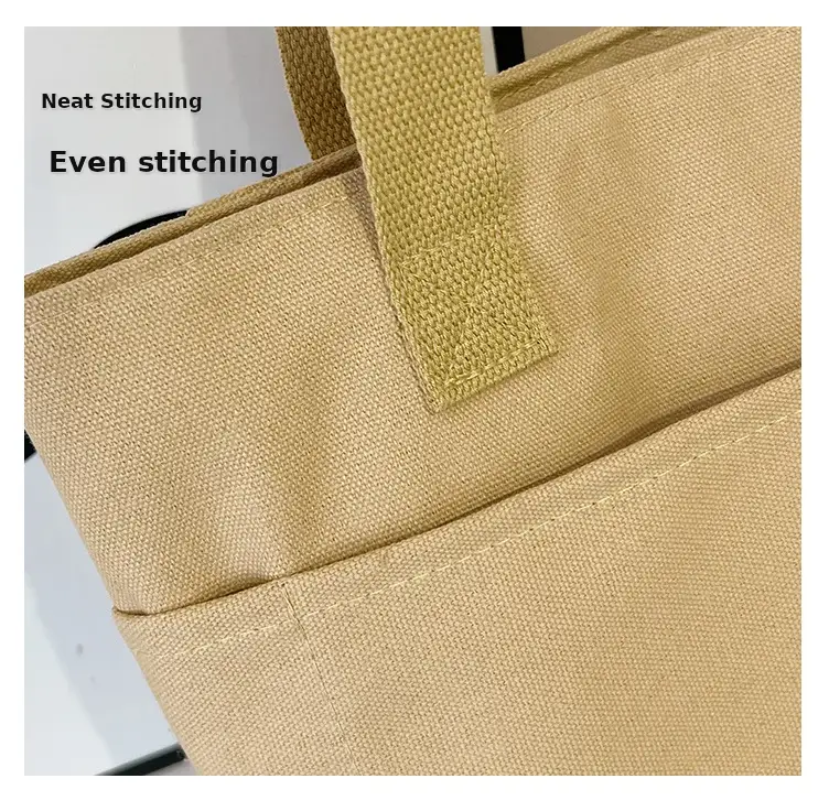 Canvas School Bag for Women Japanese Style Portable Shoulder Bag — feature 13
