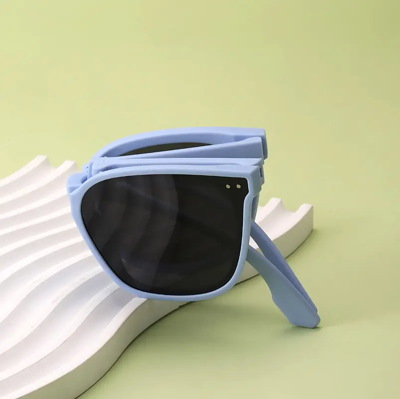 New Kids Polarized Sunscreen Sunglasses Blue Lightweight - Image 12
