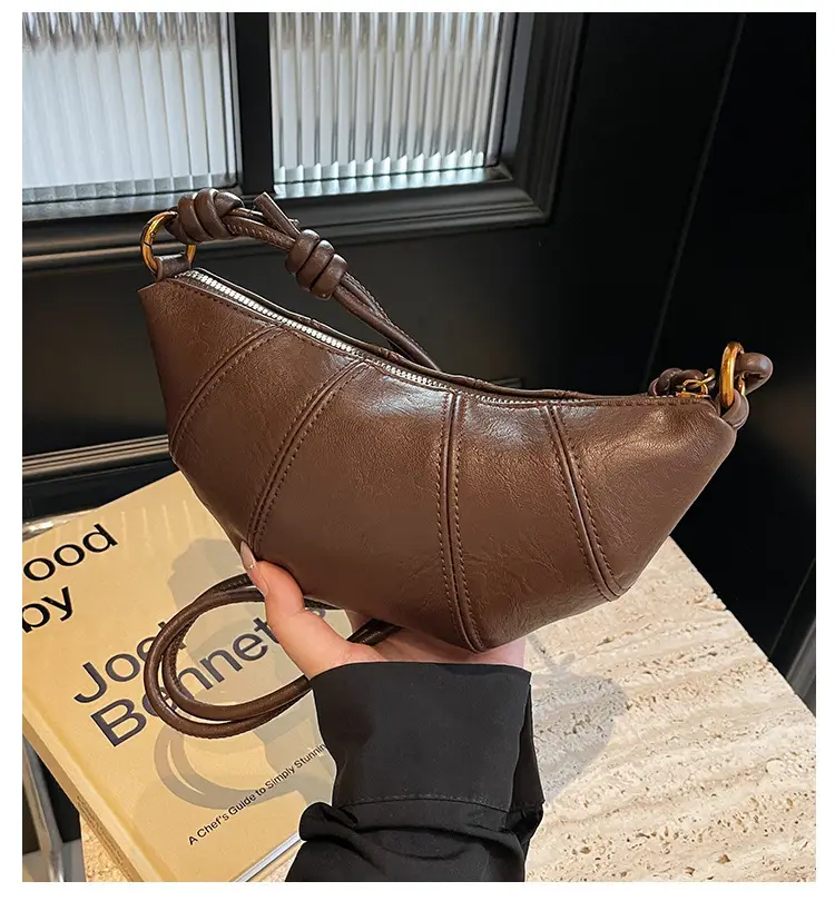 Women's Brown Crossbody Bag 2024 New Style — feature 1