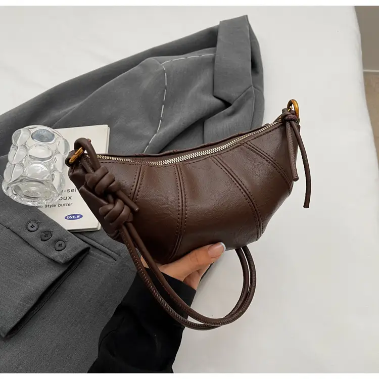 Women's Brown Crossbody Bag 2024 New Style — feature 43