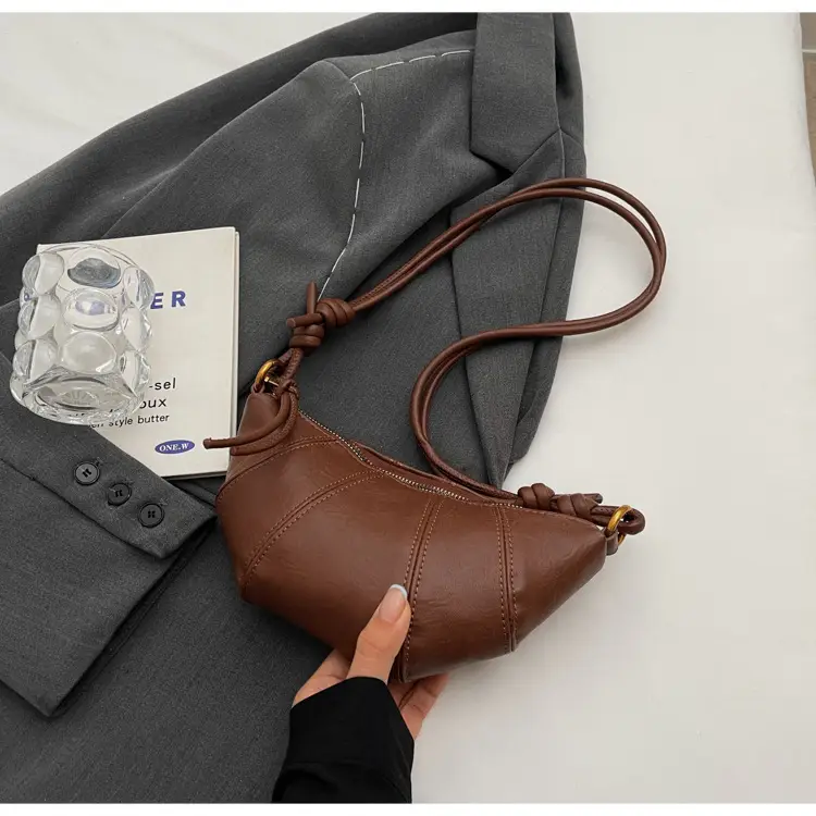 Women's Brown Crossbody Bag 2024 New Style — feature 47