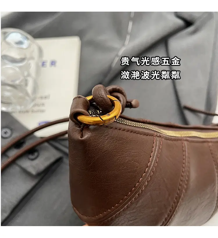 Women's Brown Crossbody Bag 2024 New Style — feature 5