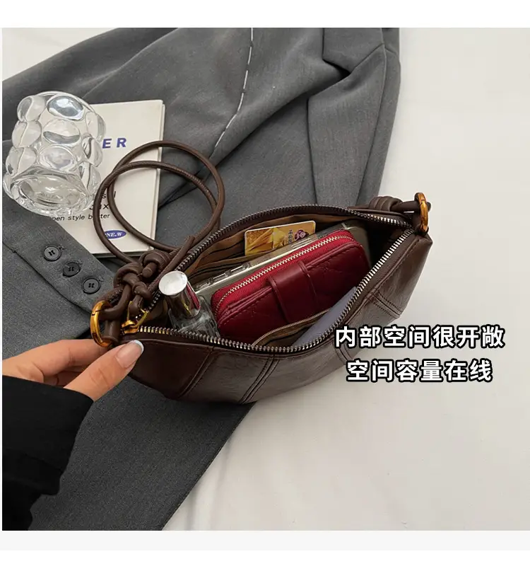 Women's Brown Crossbody Bag 2024 New Style — feature 9