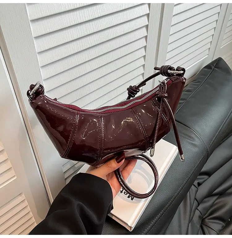 Women's Brown Crossbody Bag 2024 New Style - Image 9
