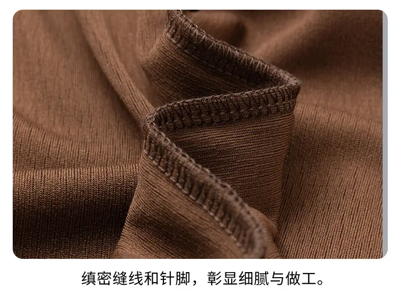 Men's Maroon Long Sleeve Polo Shirt Scissors Collar — feature 55