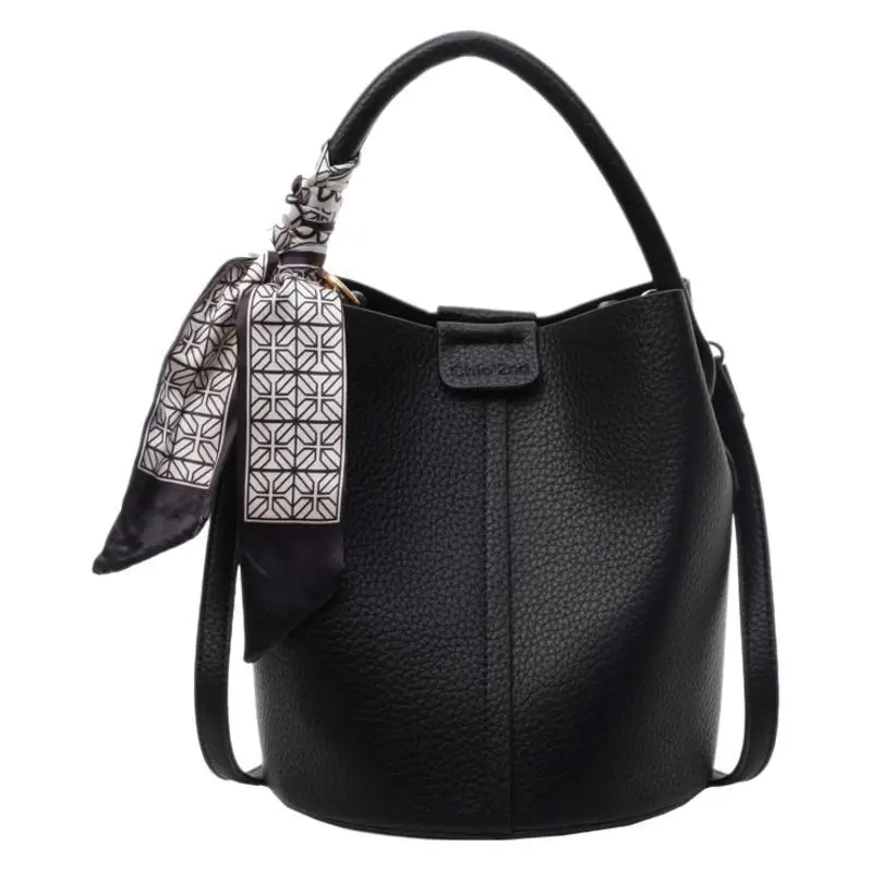 Women's Korean Style Shoulder Crossbody Bag Black 2024 - Image 9