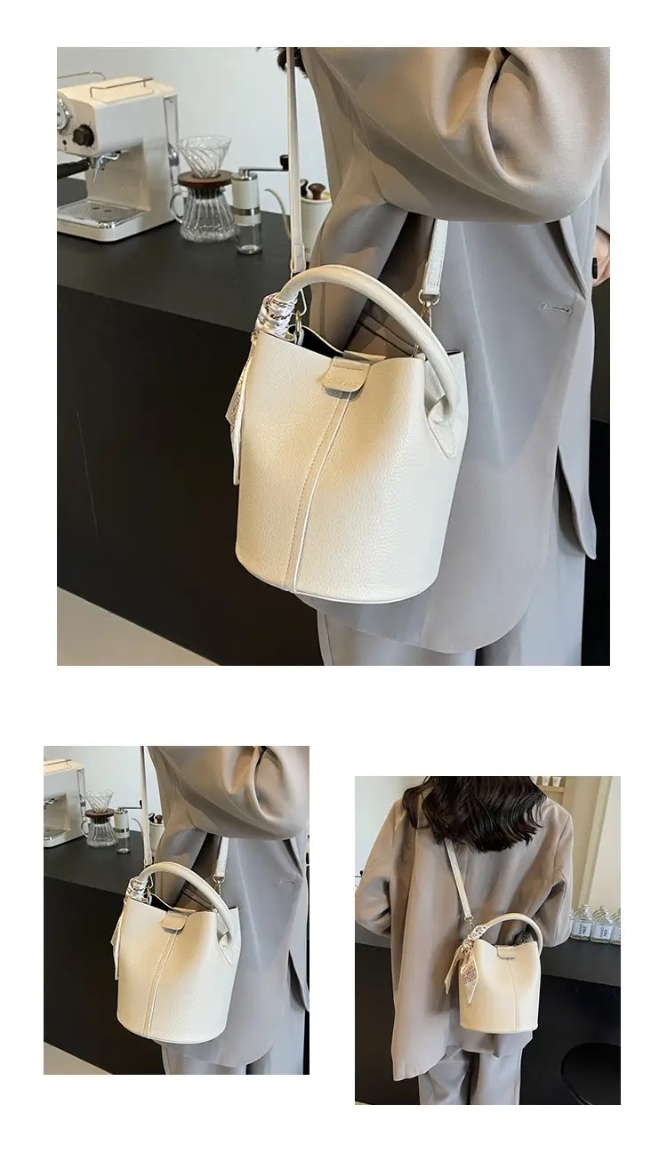 Women's Korean Style Shoulder Crossbody Bag Black 2024 — feature 12