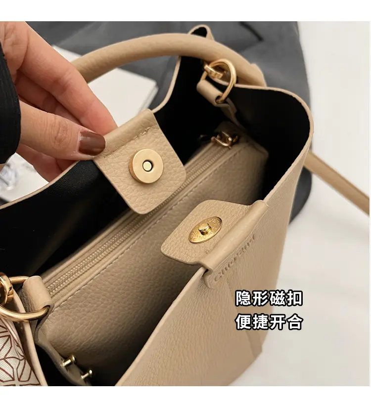 Women's Korean Style Shoulder Crossbody Bag Black 2024 — feature 5