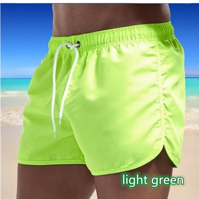 Light Blue Breathable Sports Shorts for Men - Image 10