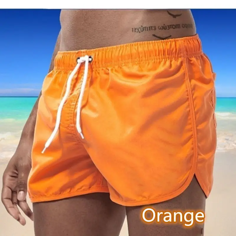 Light Blue Breathable Sports Shorts for Men - Image 12