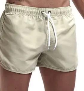 Light Blue Breathable Sports Shorts for Men - Image 8