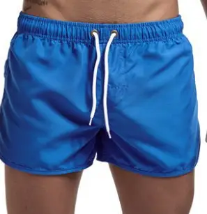 Light Blue Breathable Sports Shorts for Men - Image 9
