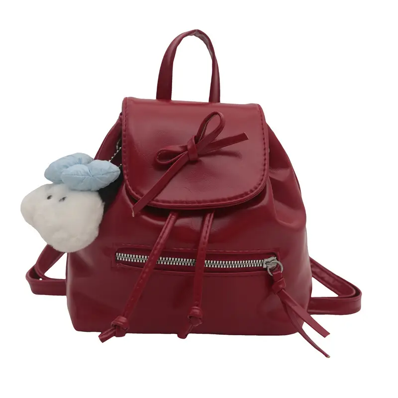 Silver Bow Shoulder Backpack for Women Autumn 2024 - Image 13