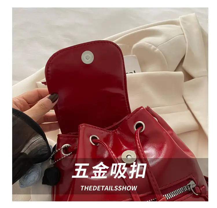 Silver Bow Shoulder Backpack for Women Autumn 2024 — feature 5