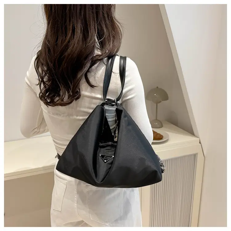 Black Nylon Shoulder Bag Women 2024 New Fashion — feature 13