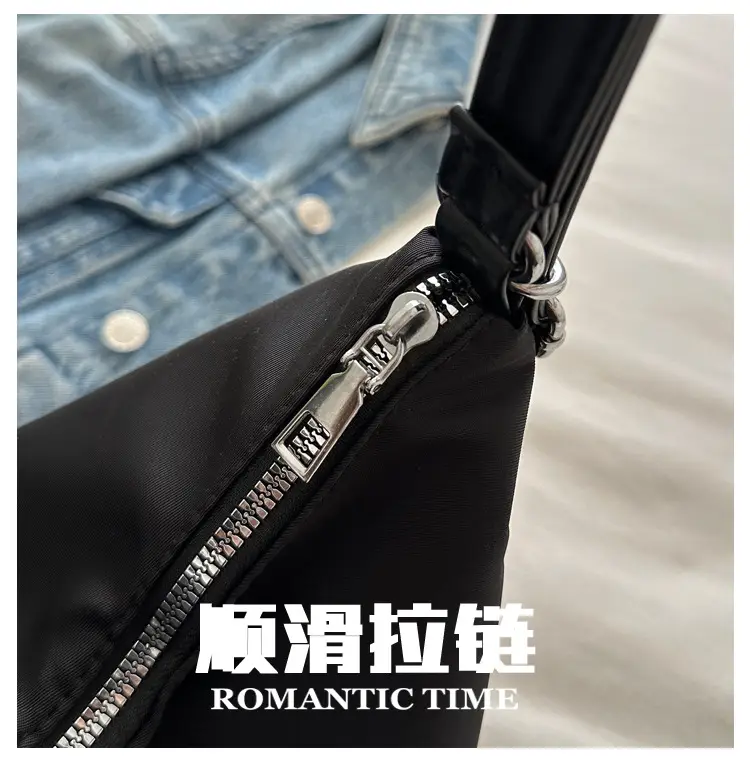 Black Nylon Shoulder Bag Women 2024 New Fashion — feature 5
