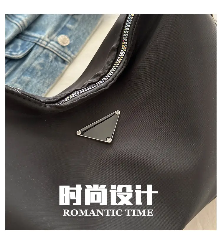 Black Nylon Shoulder Bag Women 2024 New Fashion — feature 7