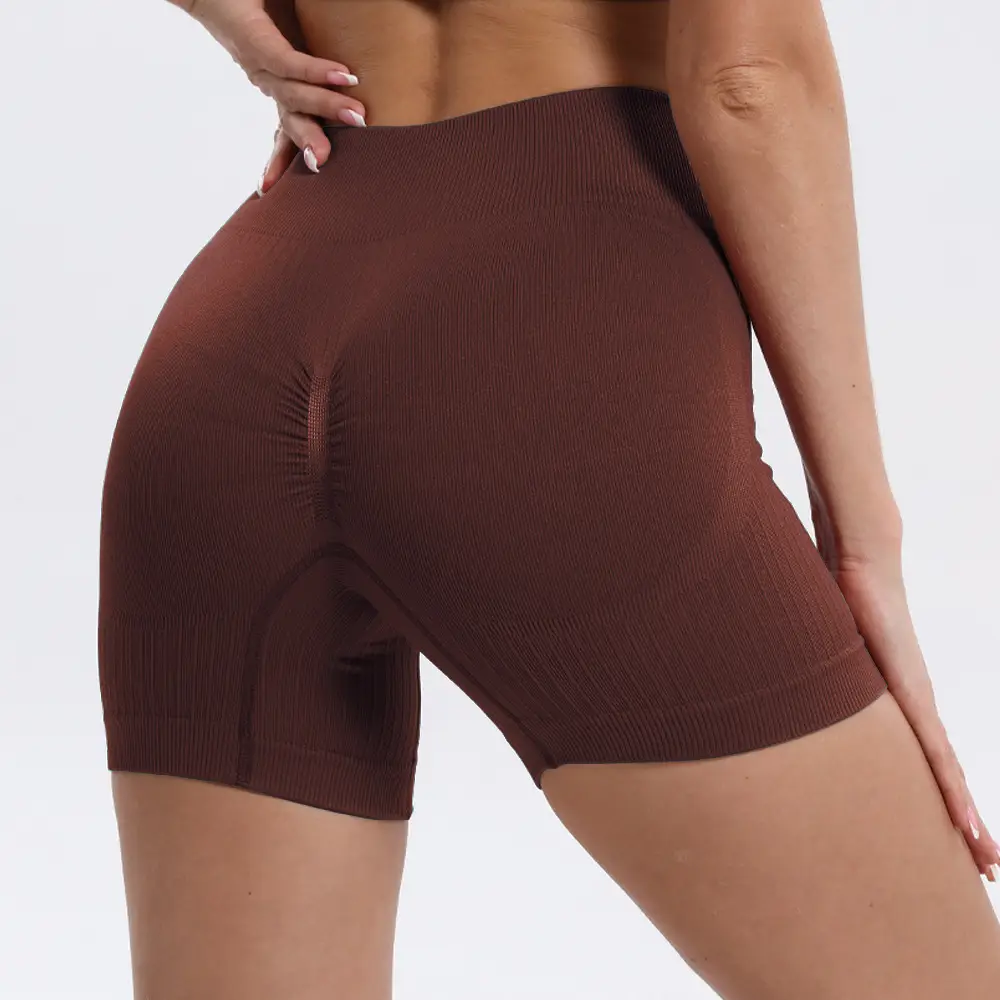 White Cross-Border Seamless Yoga Gym Top - Image 39