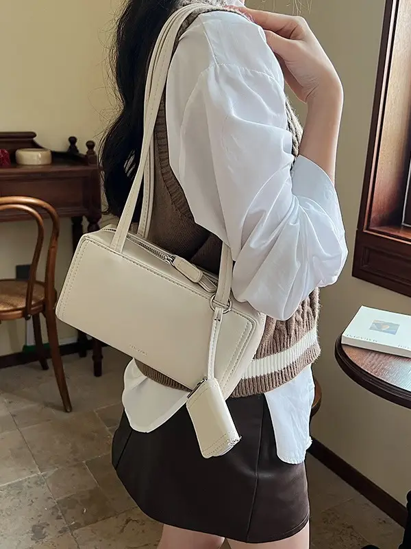 Retro Brown Women's 2024 Underarm Bag - Image 6