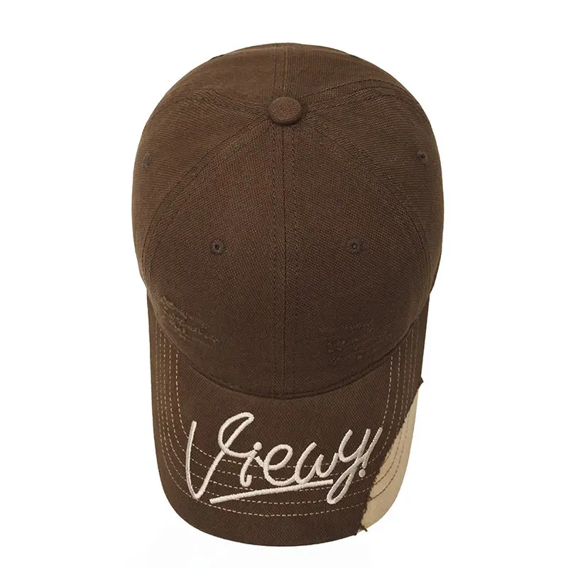 New Arrival Letter Embroidered Cap for Men Women