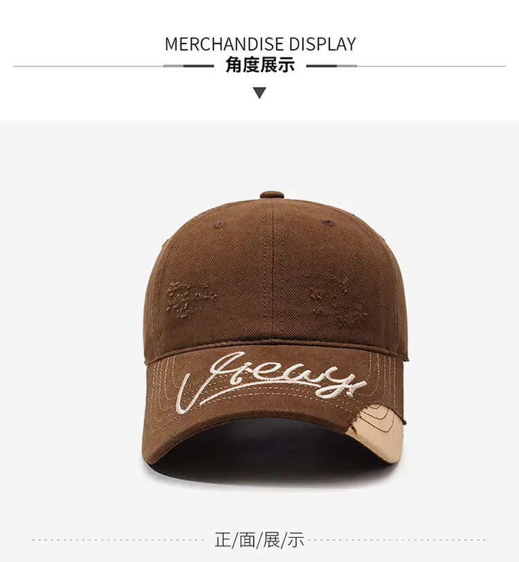 New Arrival Letter Embroidered Cap for Men Women — feature 12