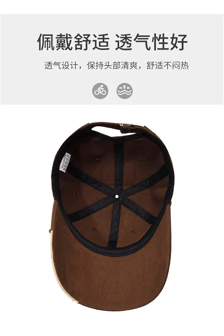 New Arrival Letter Embroidered Cap for Men Women — feature 9