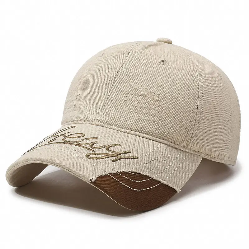 New Arrival Letter Embroidered Cap for Men Women