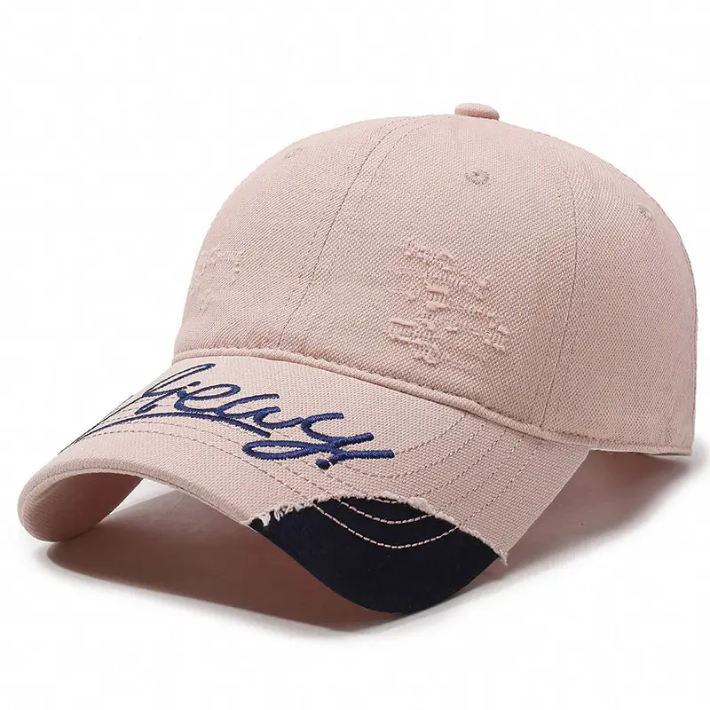 New Arrival Letter Embroidered Cap for Men Women