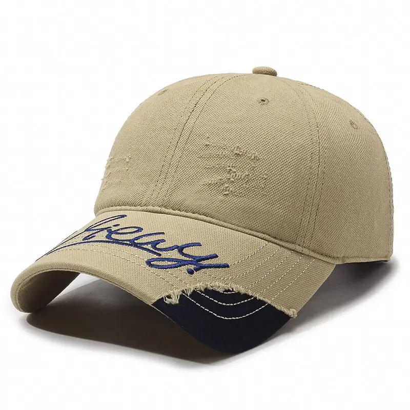 New Arrival Letter Embroidered Cap for Men Women