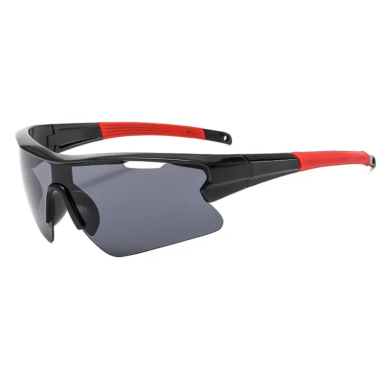 Men's Yellow Sunglasses with Big Frame & Windproof Design