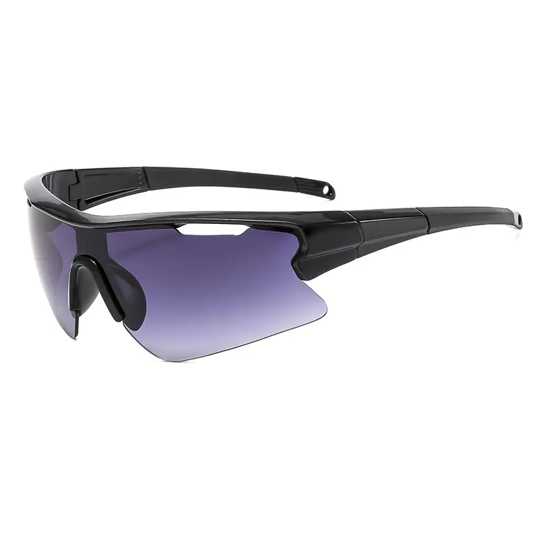 Men's Yellow Sunglasses with Big Frame & Windproof Design - Image 2