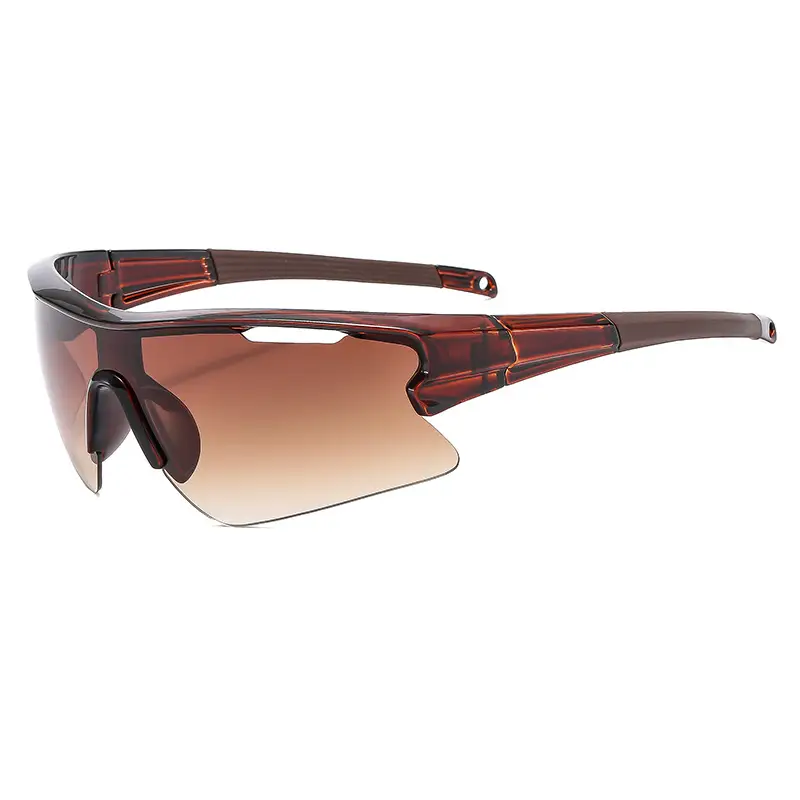 Men's Yellow Sunglasses with Big Frame & Windproof Design - Image 4