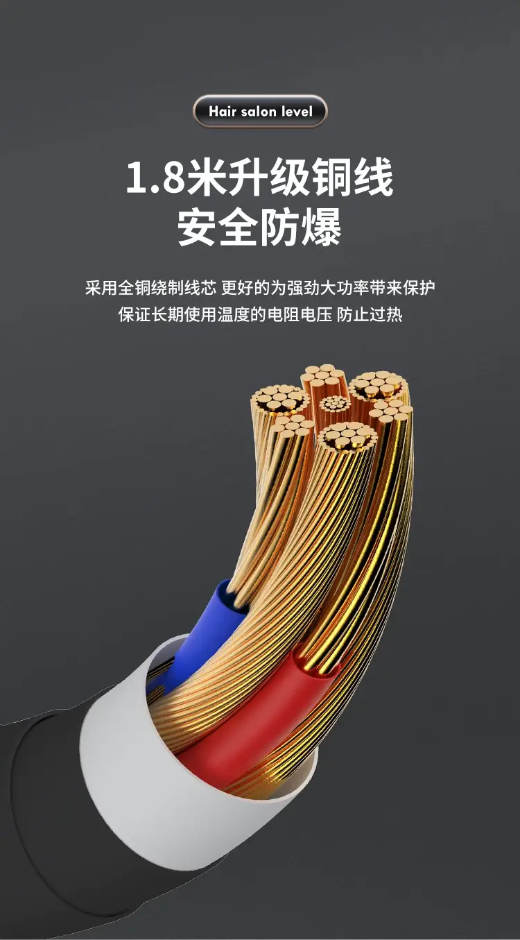 Hair Dryer with 6 Speed Temp Control & Wind Mode — feature 15
