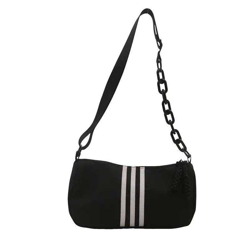 Black Chain Shoulder Bag for Women Autumn - Image 8