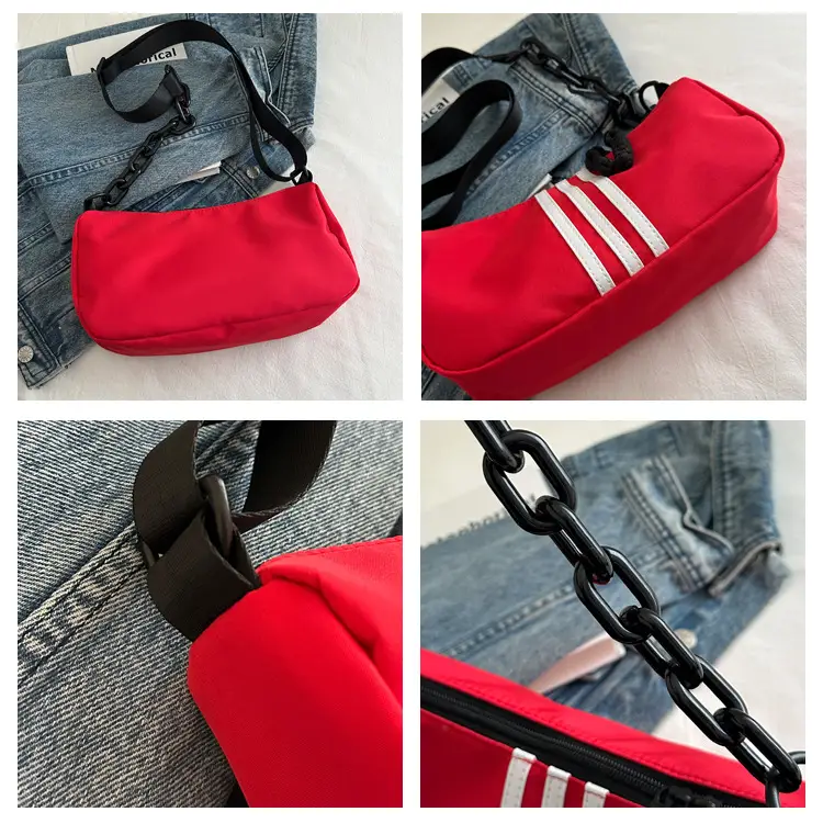 Black Chain Shoulder Bag for Women Autumn — feature 9